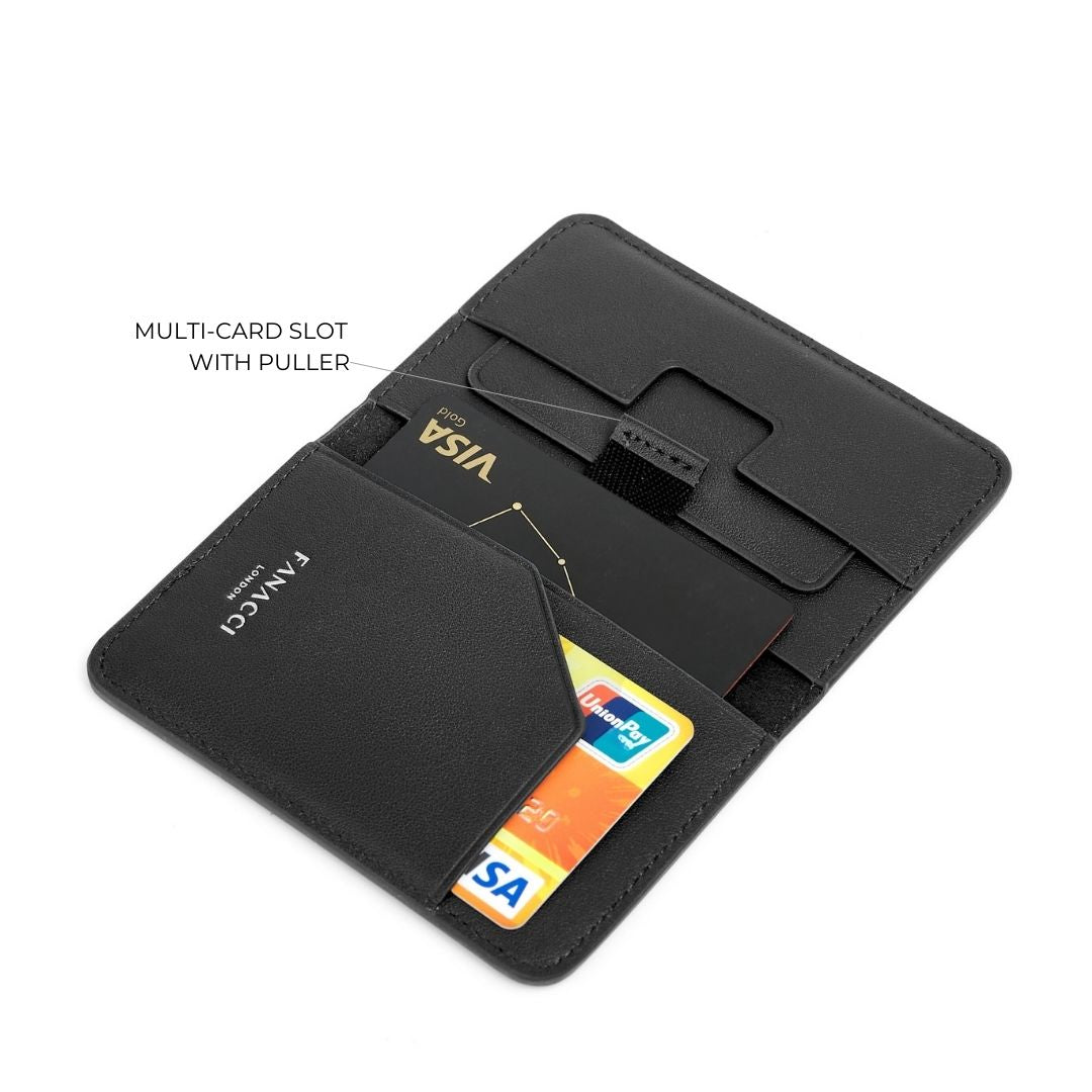 Achiever Slim Wallet - Starless Black