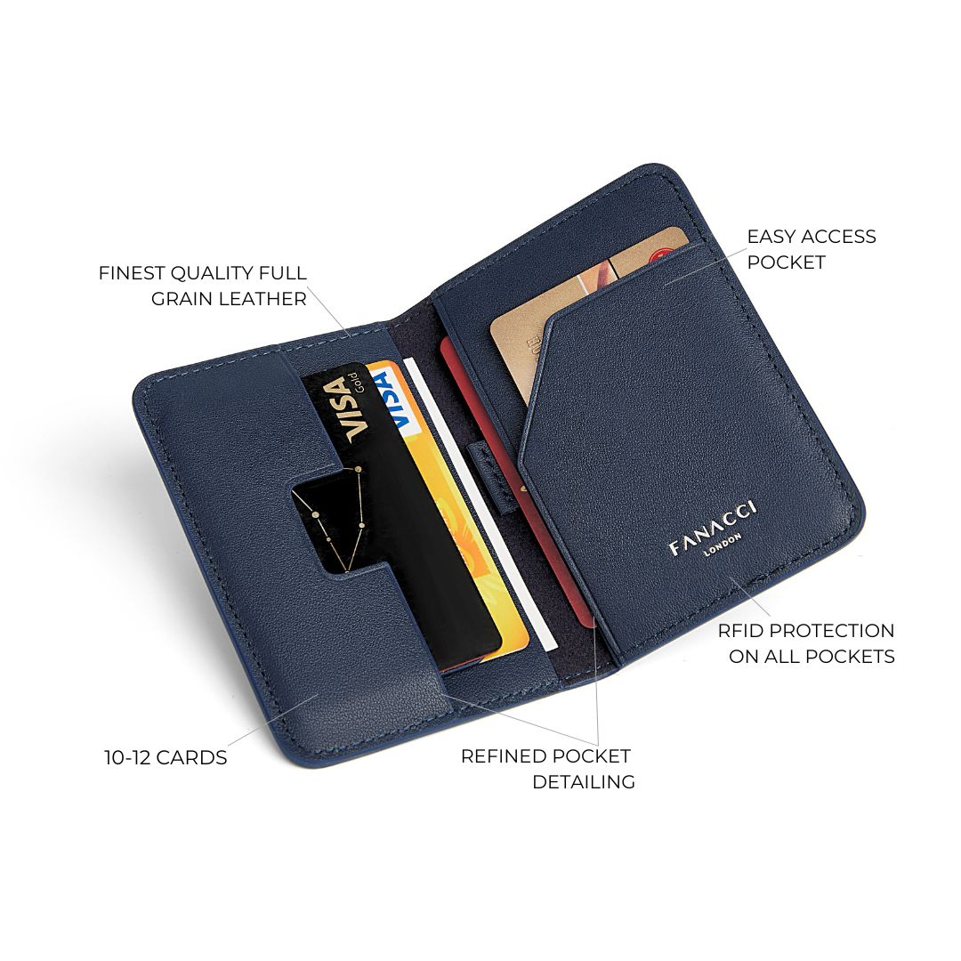 Achiever Slim Wallet - Nebula Blue