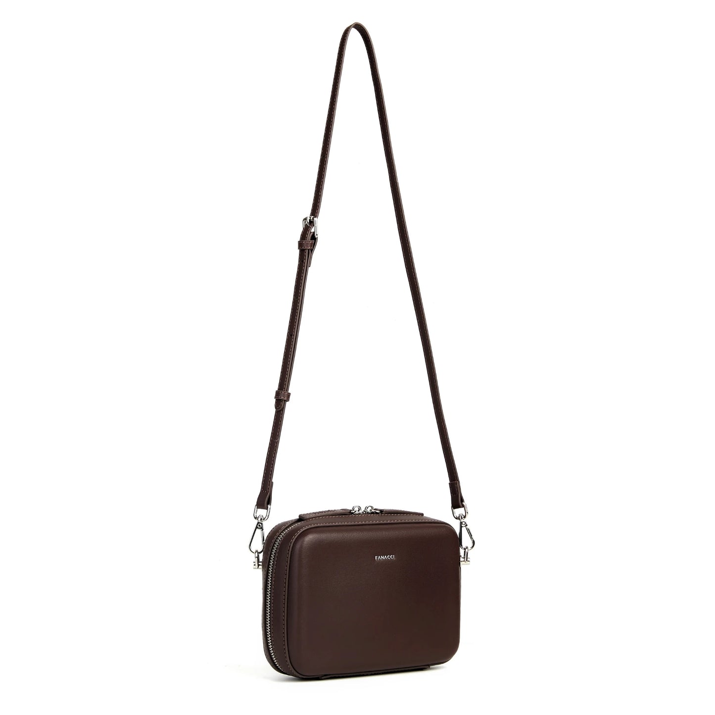 Challenger Crossbody Bag - Chocolate Brown