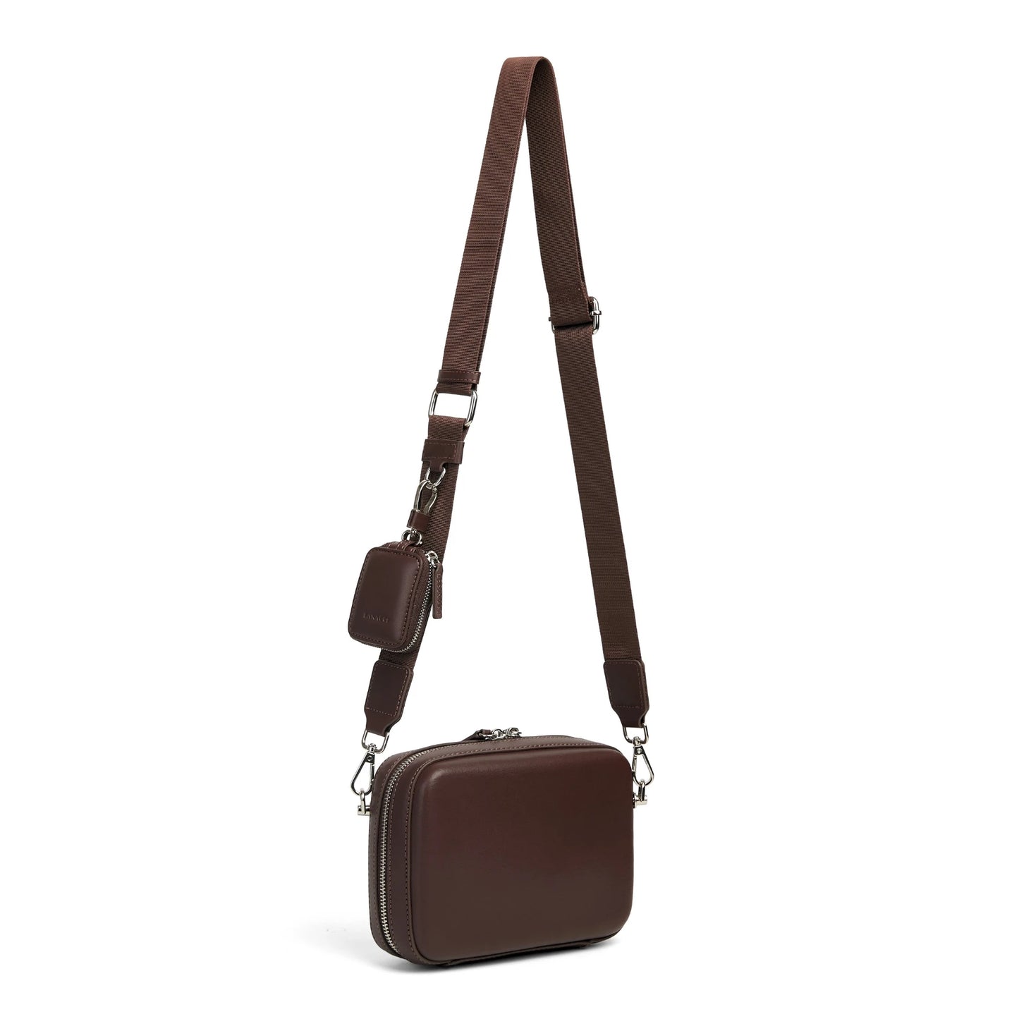 Challenger Crossbody Bag - Chocolate Brown