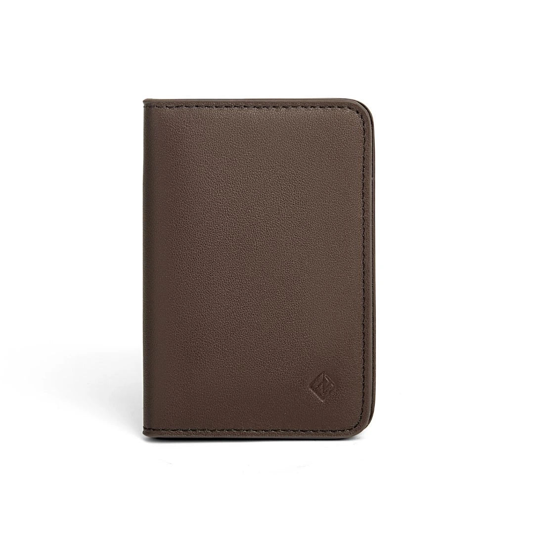 Achiever Slim Wallet - Cafeine Brown