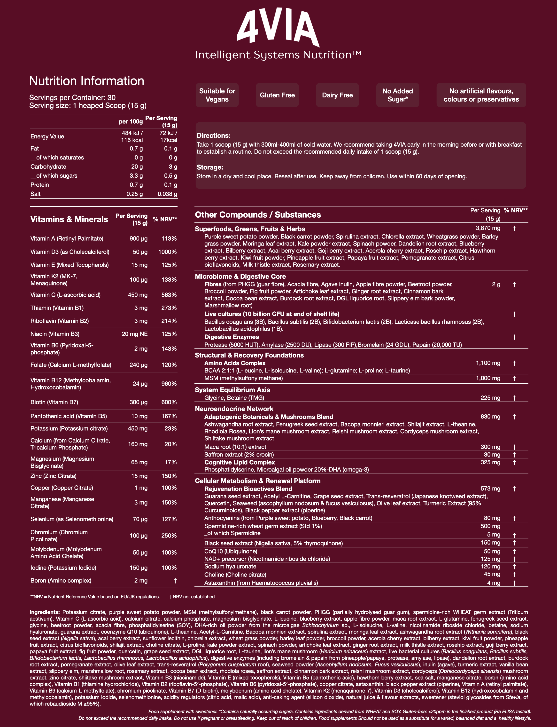 Nutrition Facts